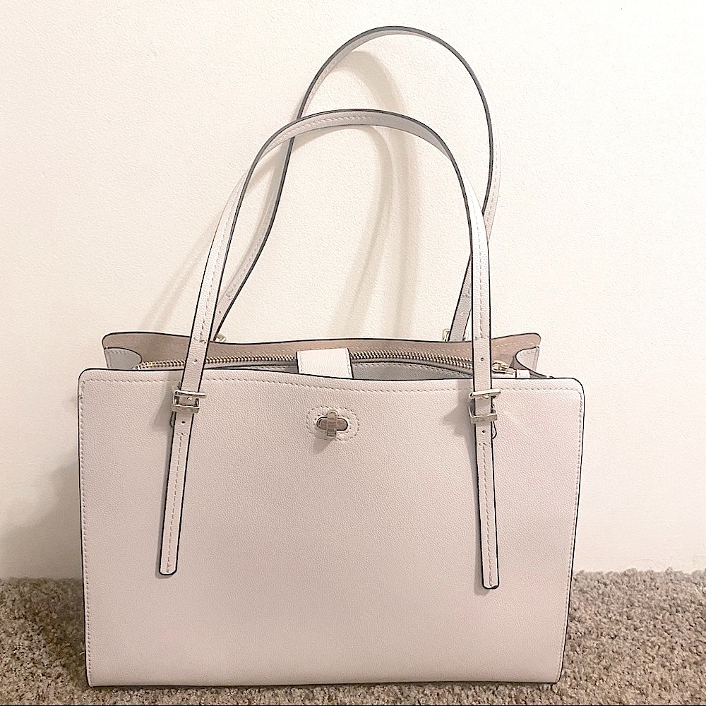 NEW H&M Shoulder Bag Tote Stone Gray